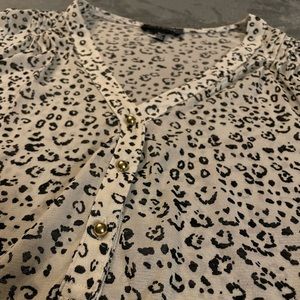 The Limited Cheetah Print Blouse